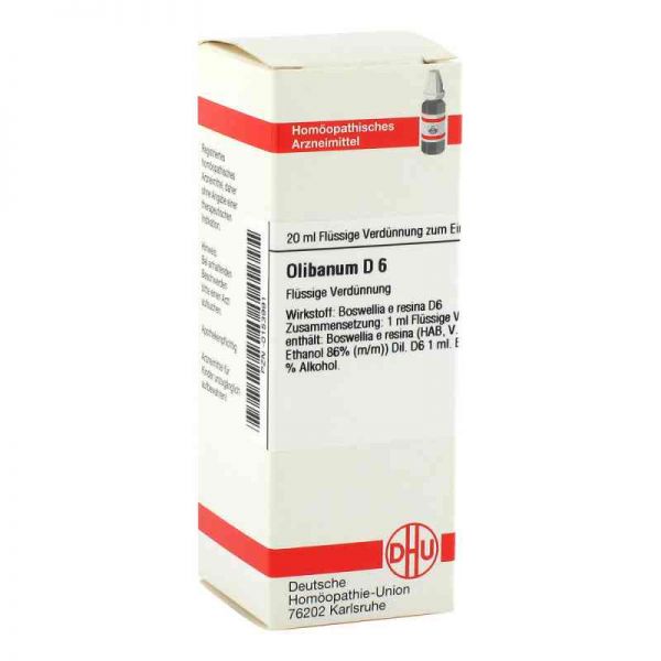 Olibanum D 6 Dilution (20 ml)