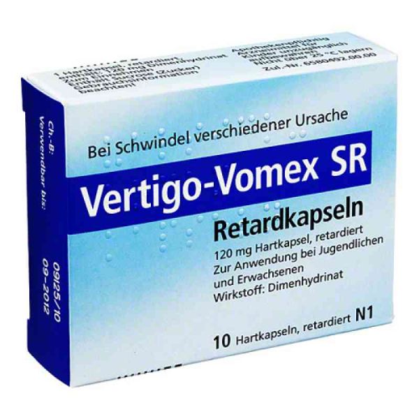 Vertigo-Vomex SR (10 stk)