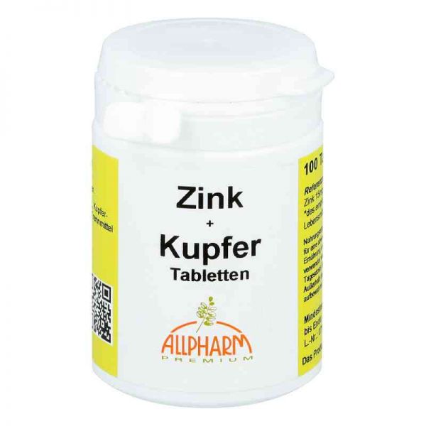 Zink Tabletten (100 stk)