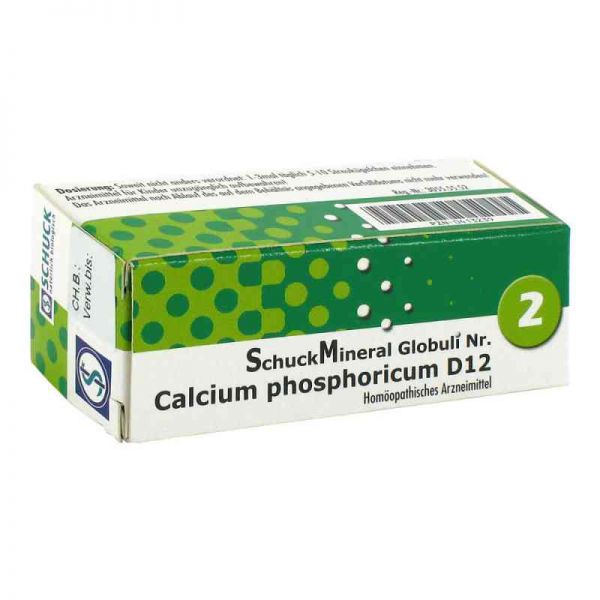 Schuckmineral Globuli 2 Calcium phosphoricum D12 (7.5 g)