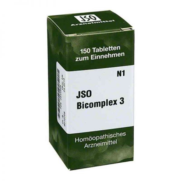 Jso Bicomplex Heilmittel Nummer 3 (150 stk)