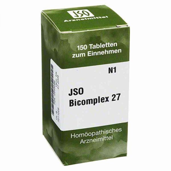 Jso Bicomplex Heilmittel Nummer 27 (150 stk)