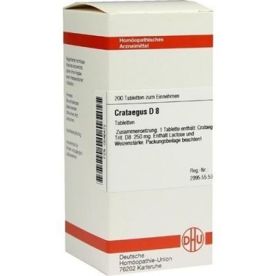 Crataegus D 8 Tabletten (200 stk)