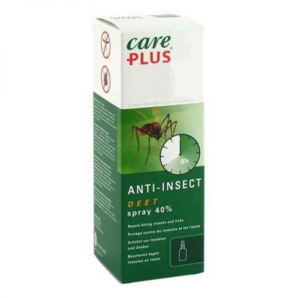 Care Plus Deet Anti Insect Spray 40% (60 ml)