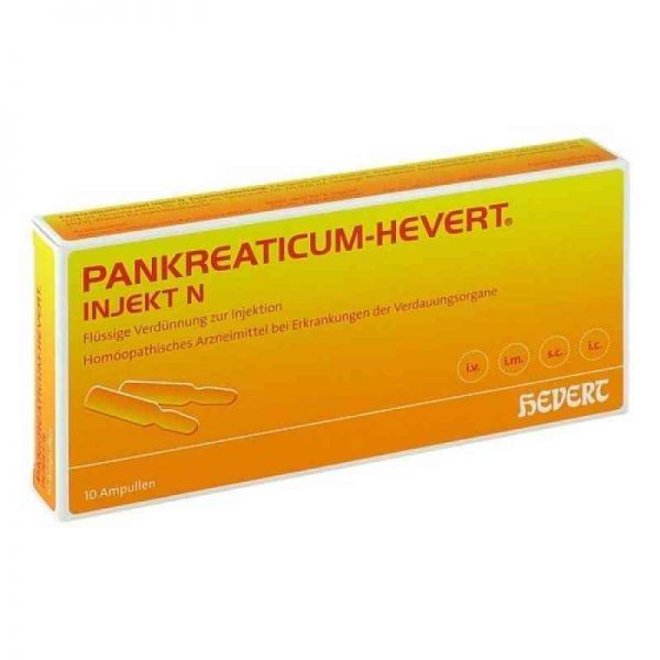 Pankreaticum Hevert injekt N Ampullen (10 stk)