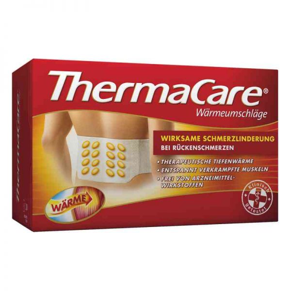 Thermacare Rückenumschläge S-xl zur, zum Schmerzlind. (4 stk)