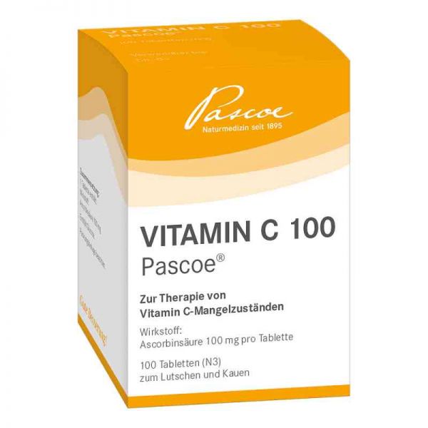 Vitamin C 100 Pascoe Tabletten (100 stk)