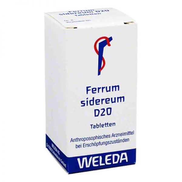 Ferrum Sidereum D 20 Tabletten (80 stk)