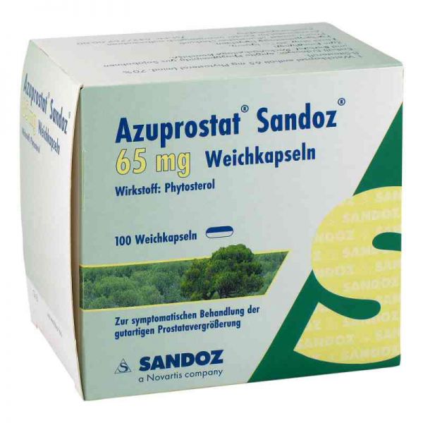 Azuprostat Sandoz 65 mg Weichkapseln (100 stk)