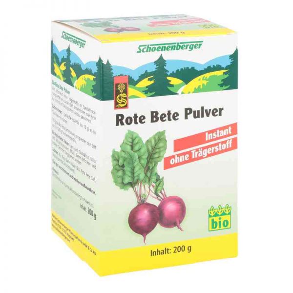 Rote Bete Pulver instant Schoenenberger (200 g)