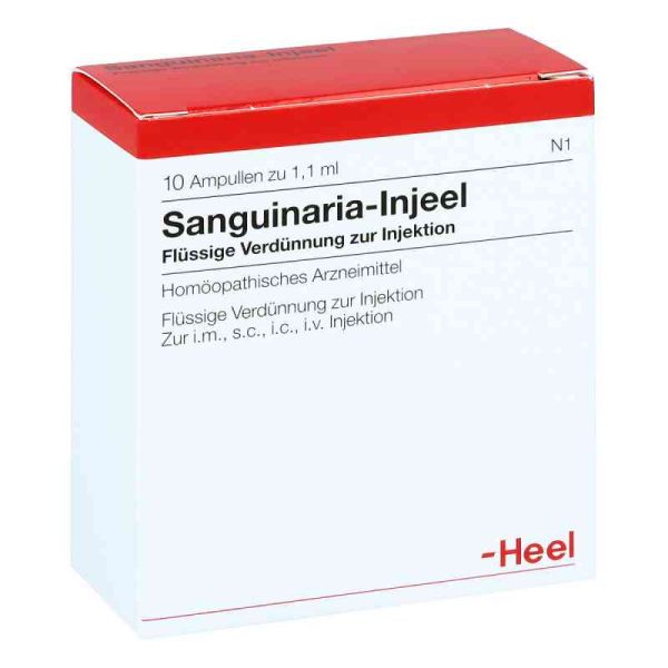 Sanguinaria Injeel Ampullen (10 stk)
