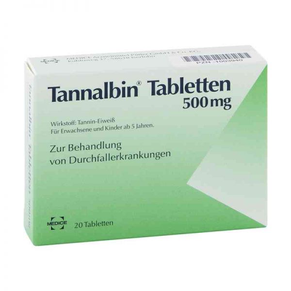 Tannalbin (20 stk)