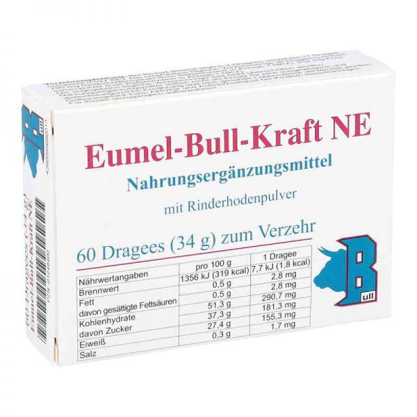 Eumel Bull Kraft Ne Dragees (60 stk)