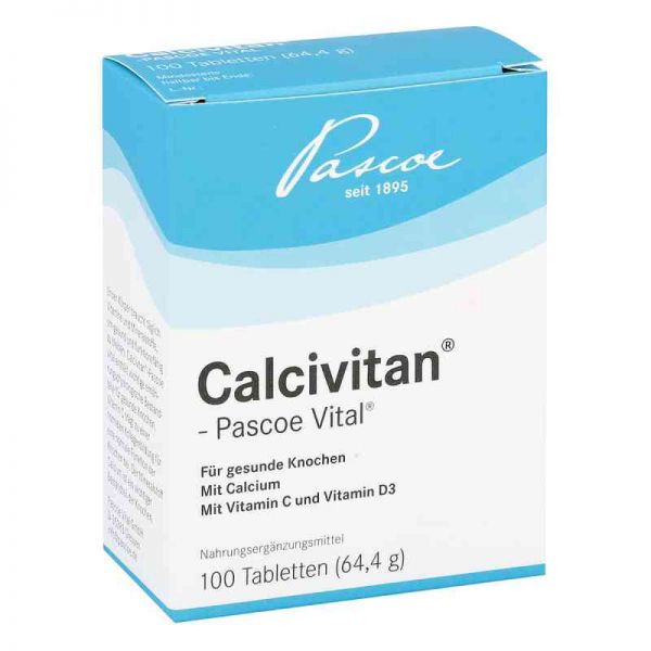 Calcivitan Pascoe Vital Tabletten (100 stk)