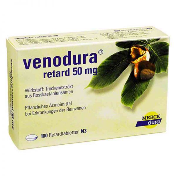 Venodura retard 50mg (100 stk)