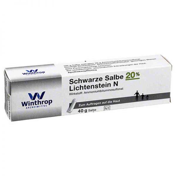 Schwarze Salbe 20% Lichtenstein N (40 g)