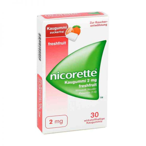 Nicorette 2mg freshfruit (30 stk)