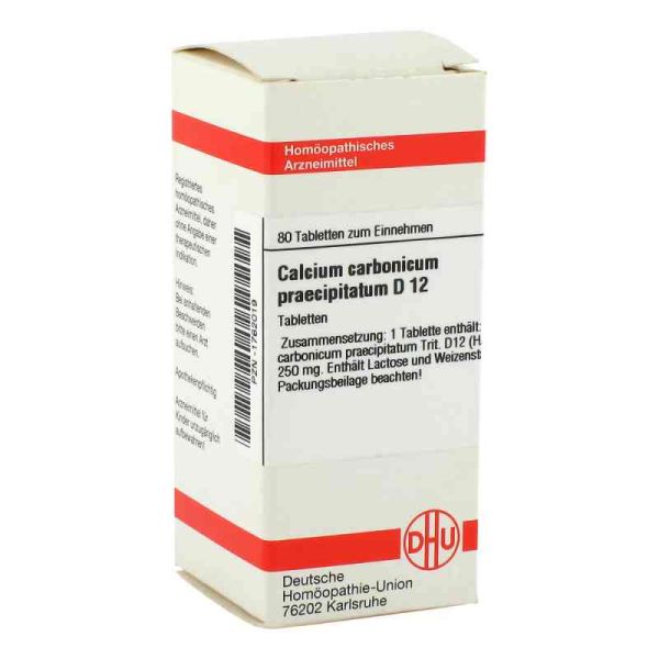 Calcium Carbonicum Praec. D 12 Tabletten (80 stk)