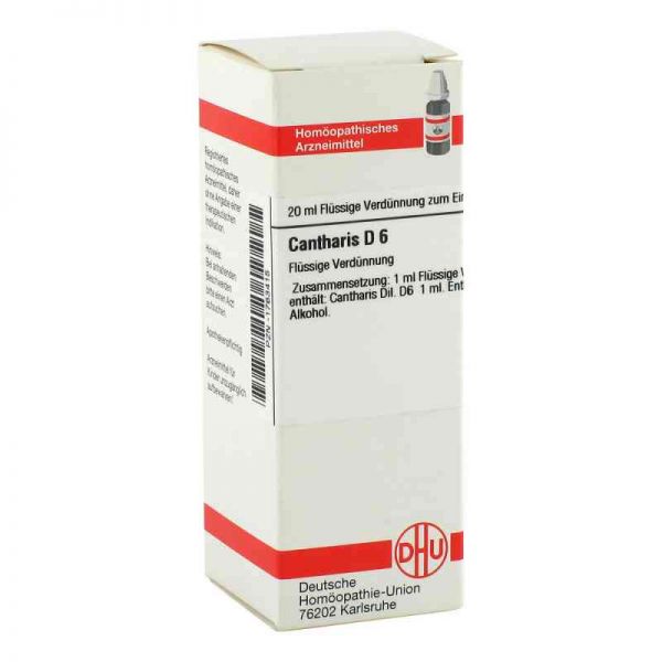 Cantharis D 6 Dilution (20 ml)