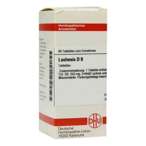 Lachesis D 8 Tabletten (80 stk)