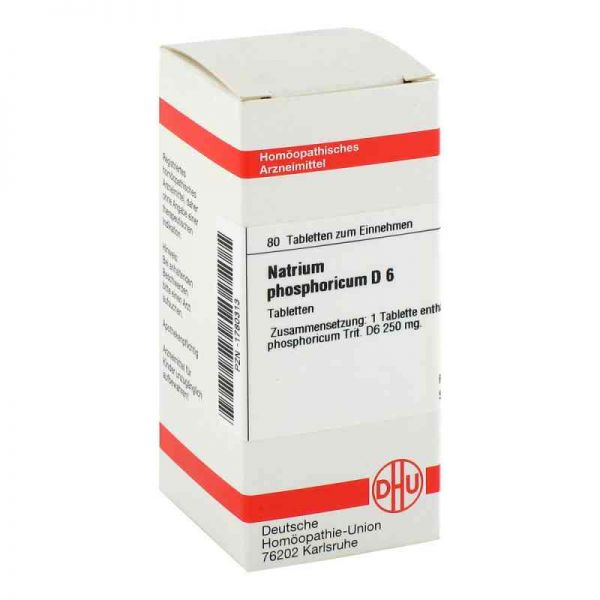 Natrium Phosphoricum D 6 Tabletten (80 stk)