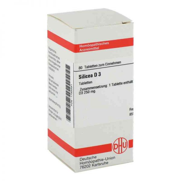 Silicea D 3 Tabletten (80 stk)