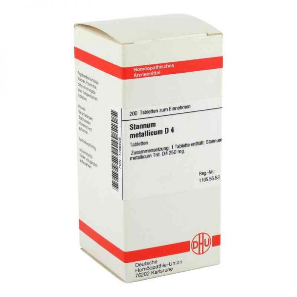 Stannum Met. D 4 Tabletten (200 stk)