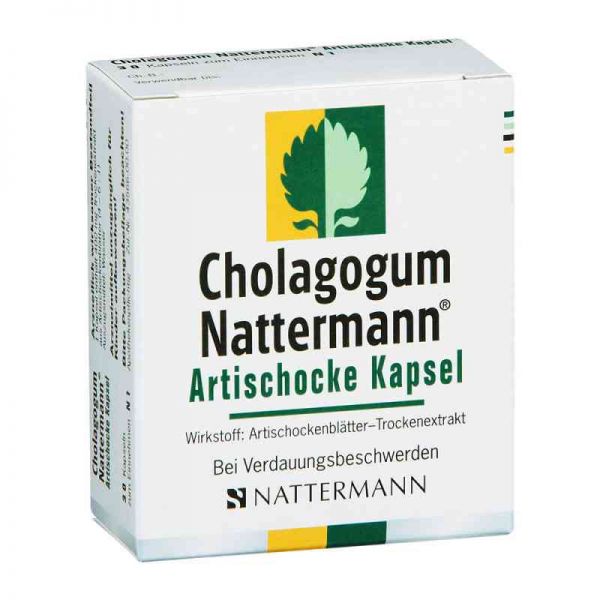 Cholagogum Nattermann Artischocke (30 stk)