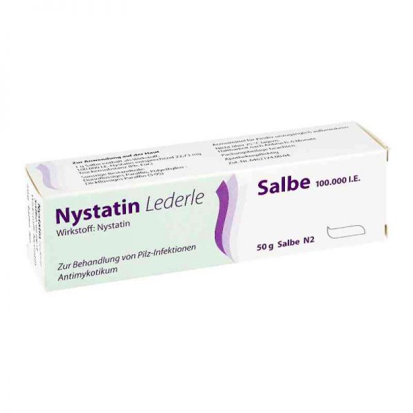 Nystatin Lederle 100000 I.E. (50 g)