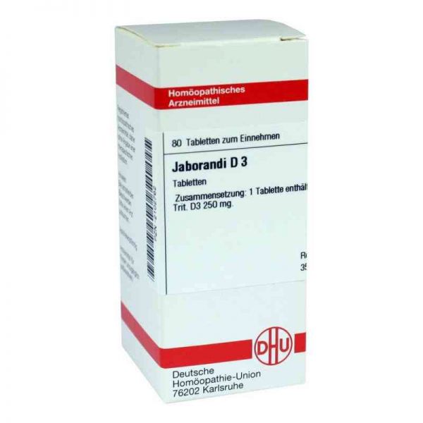 Jaborandi D 3 Tabletten (80 stk)