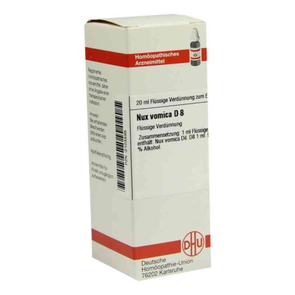 Nux Vomica D 8 Dilution (20 ml)