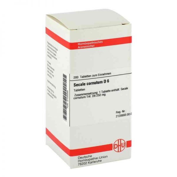 Secale Cornutum D 6 Tabletten (200 stk)