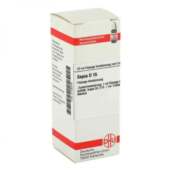 Sepia D 15 Dilution (20 ml)
