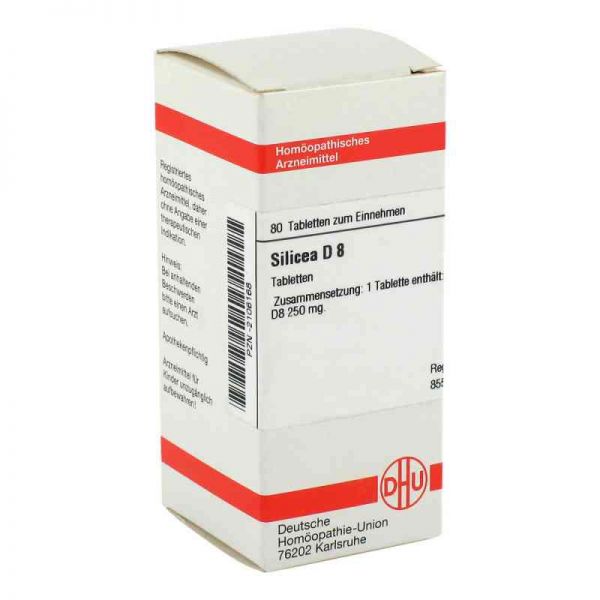 Silicea D 8 Tabletten (80 stk)