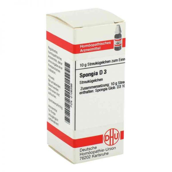 Spongia D 3 Globuli (10 g)