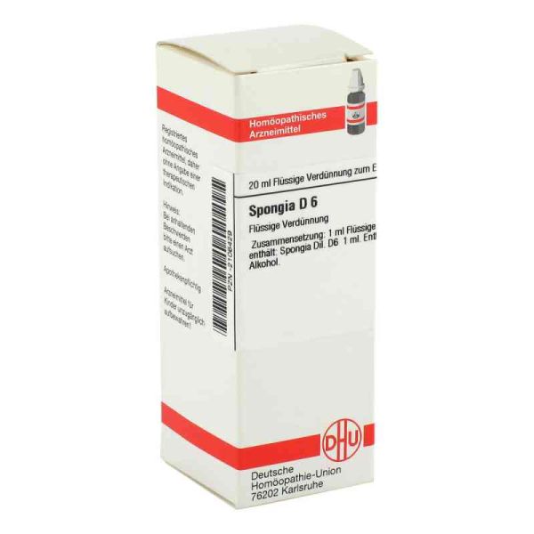 Spongia D 6 Dilution (20 ml)