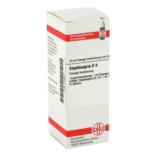 Staphisagria D 4 Dilution (20 ml)