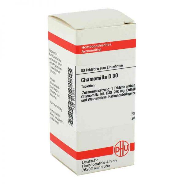 Chamomilla D 30 Tabletten (80 stk)