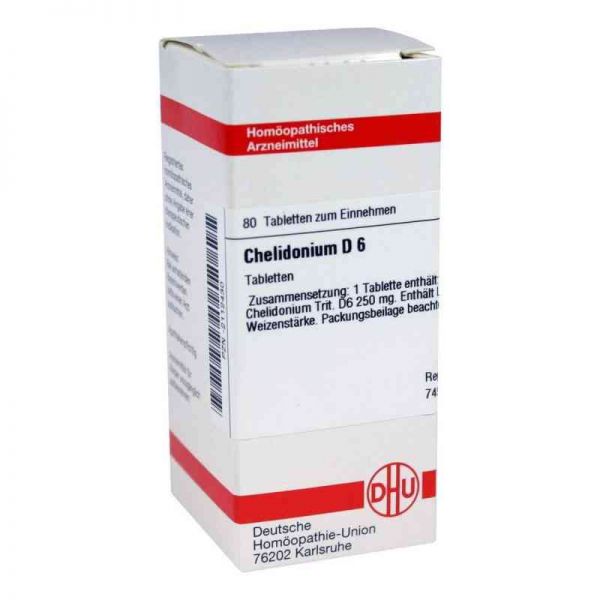 Chelidonium D 6 Tabletten (80 stk)