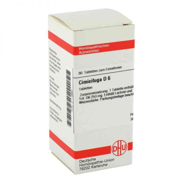 Cimicifuga D 6 Tabletten (80 stk)