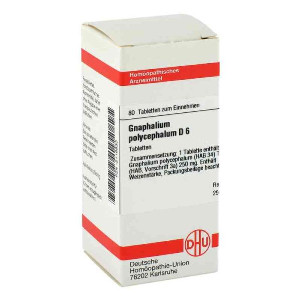 Gnaphalium Polyceph. D 6 Tabletten (80 stk)