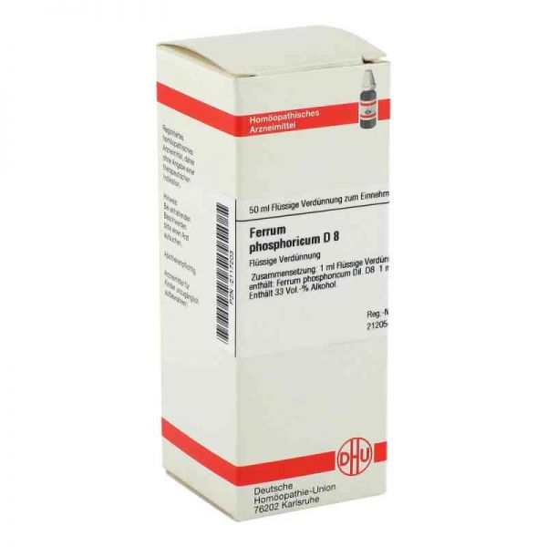 Ferrum Phosphoricum D 8 Dilution (50 ml)