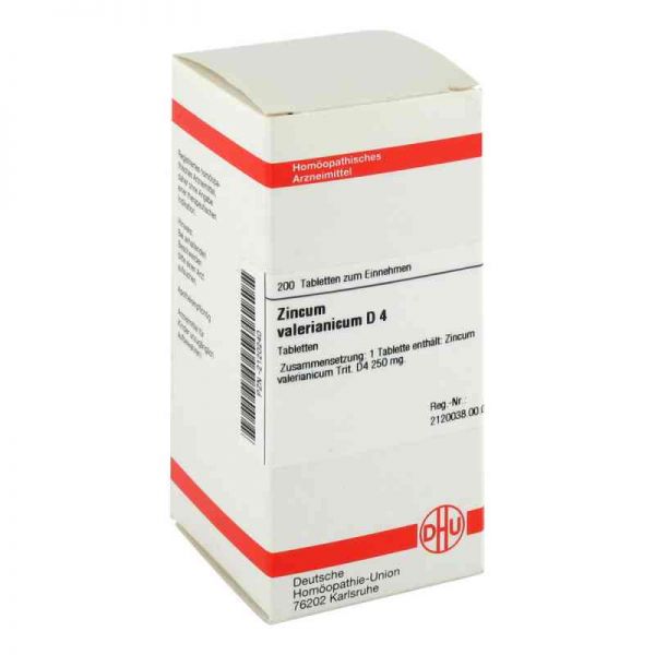 Zincum Valerianicum D 4 Tabletten (200 stk)