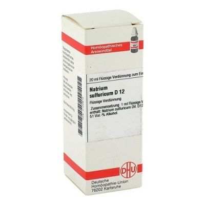 Natrium Sulfuricum D 12 Dilution (20 ml)