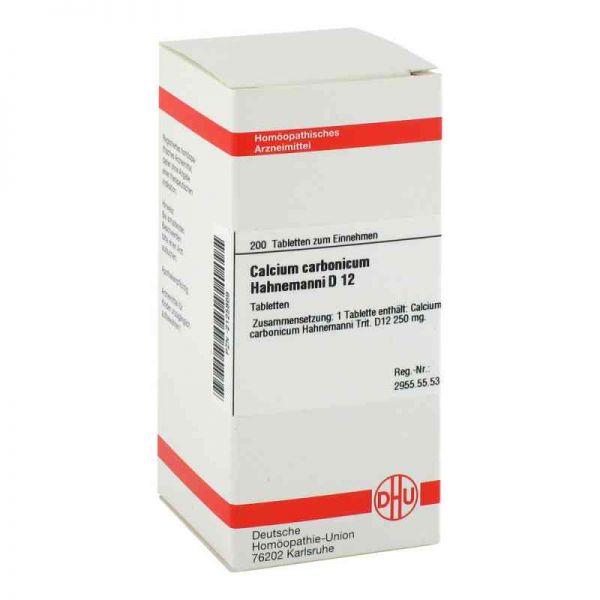 Calcium Carbonicum D 12 Tabletten Hahnemanni (200 stk)