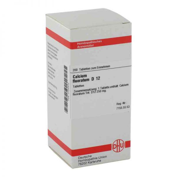 Calcium Fluoratum D 12 Tabletten (200 stk)