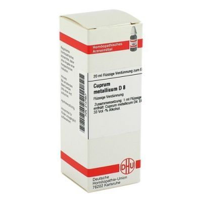 Cuprum Metallicum D 8 Dilution (20 ml)