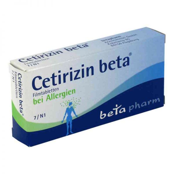 Cetirizin beta (7 stk)