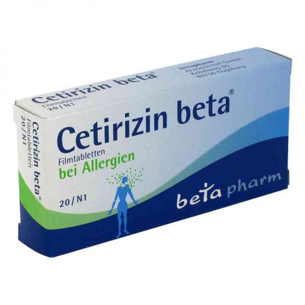 Cetirizin beta (20 stk)