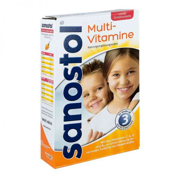 Sanostol ohne Zuckerzusatz Saft (460 ml)
